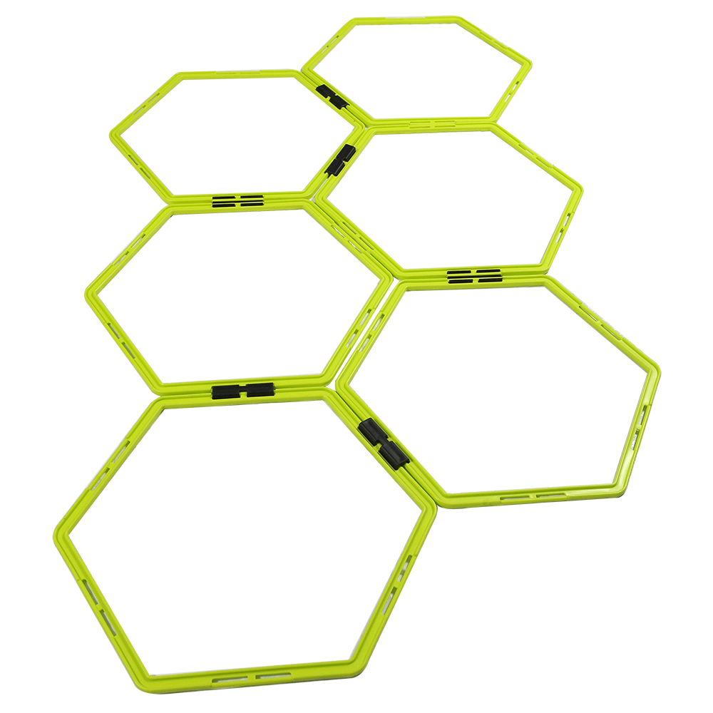 161 Hexagonal Agility Grid Set - Image 1