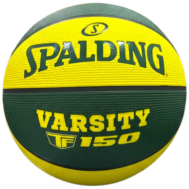 4486_source_1774102159 Spalding TF-150 Varsity Green/Gold Outdoor Basketball - Size 5 - Image 1