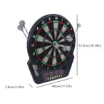 Electronic Dartboard, 4 LED Display Screen Automatic Scoring Dartboard with 6 Darts - Image 3