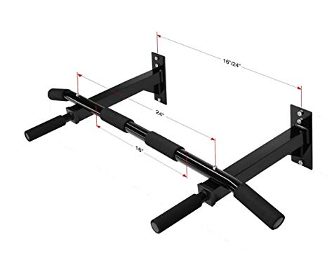 516NjYurSIL._SX466_ Wall Mounted Pull Up Bar Chin Up Bar - Image 1