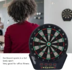 Electronic Dartboard, 4 LED Display Screen Automatic Scoring Dartboard with 6 Darts - Image 2