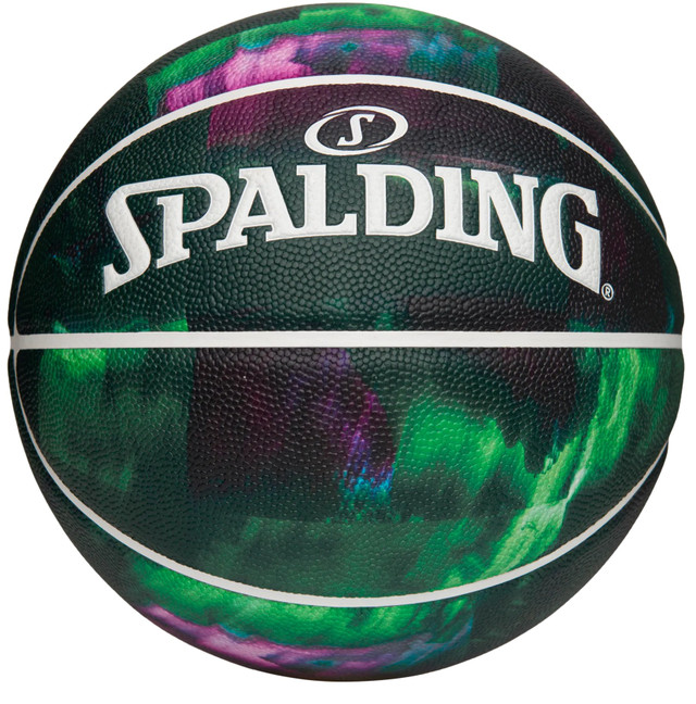 78159__91707 Spalding Bio Marble Pattern Composite Basketball - Size 7 - Image 1
