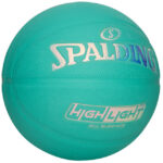 Spalding Highlight Color Rush Mint Outdoor Basketball - Size 6 - Image 2