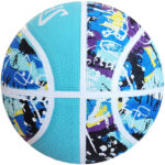 Spalding Graffiti Series Blue Outdoor Basketball - Size 5 - Image 2