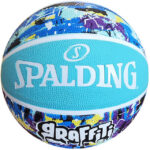 Spalding Graffiti Series Blue Outdoor Basketball - Size 5