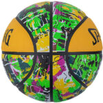 Spalding Graffiti Series Green/Yellow/Multicolor Outdoor Basketball - Size 5 - Image 2