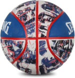 Spalding Graffiti Series Blue/Red Outdoor Basketball - Size 5 - Image 2