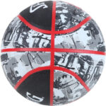 Spalding Graffiti Series Black/Red Outdoor Basketball - Size 7 - Image 2