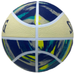 Spalding Marble Series Glow in the Dark Navy Outdoor Basketball - Size 7 - Image 2