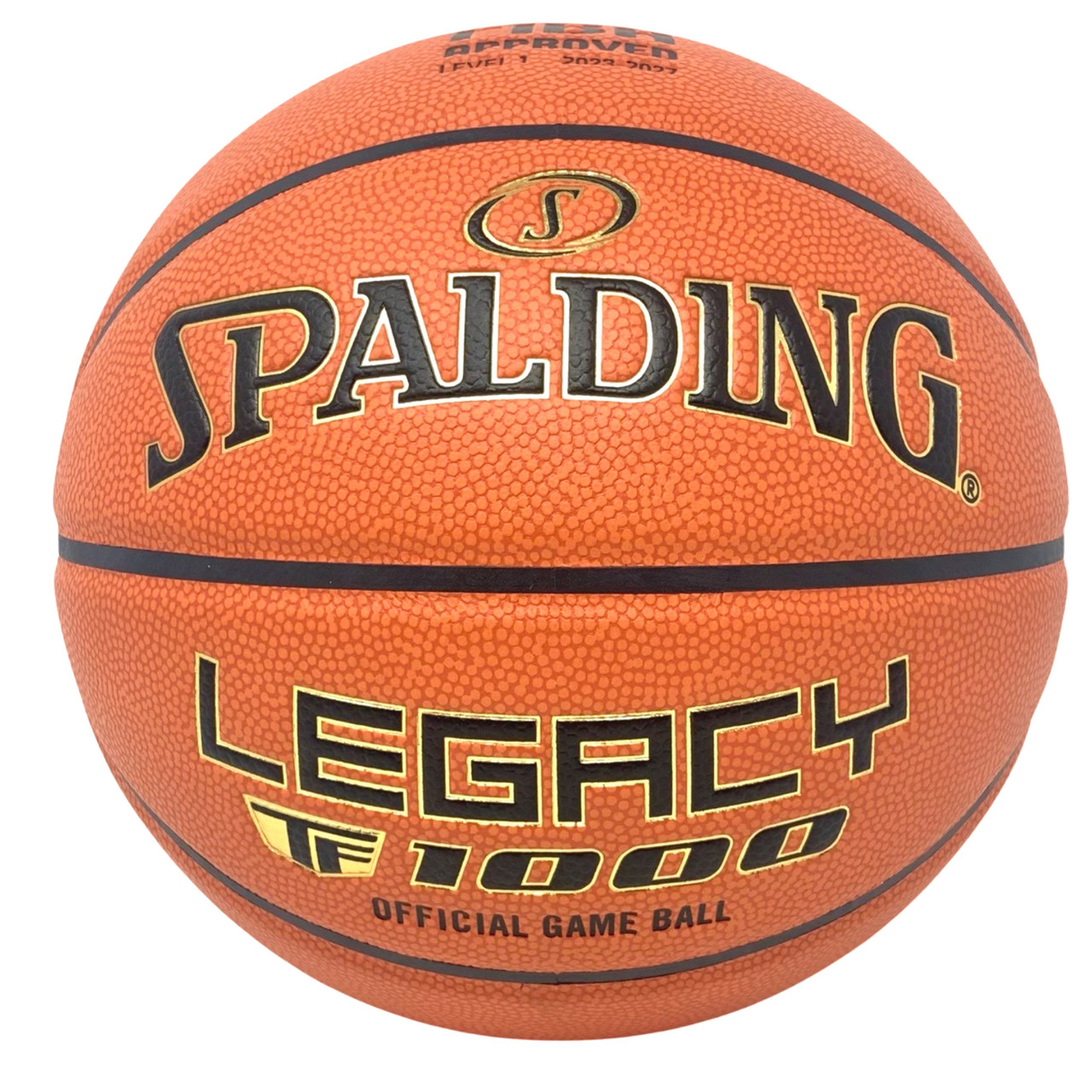 TF-1000_LEGACY__94754 Spalding TF-1000 Legacy Indoor Game Basketball FIBA Approved LBF Edition 2024 Basketball - Size 7 - Image 1