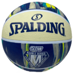 Spalding Marble Series Glow in the Dark Navy Outdoor Basketball - Size 7