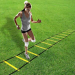 Professional Agility Ladder for Speed Training - Football & Sports Flexibility Equipment with Nylon Straps