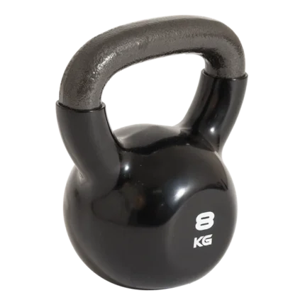 1 Piece KettleBell Vinyl Black-8KG