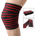 Pro Knee Wraps - Red/Black